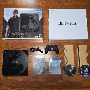 Sony PlayStation 4 PS4 Final Fantasy XV 15 Luna Edition Console System Steelbook